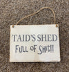 Dad / Taid sign
