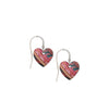 Small heart earrings
